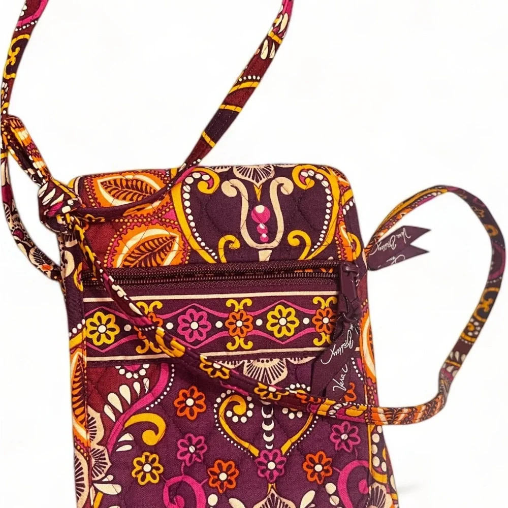 Vera Bradley Mini Hipster Safari Sunset crossbody bag - Picture 7 of 10